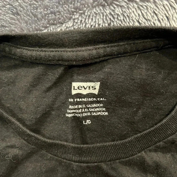Mens Levi T Shirt - Picture 3 of 3